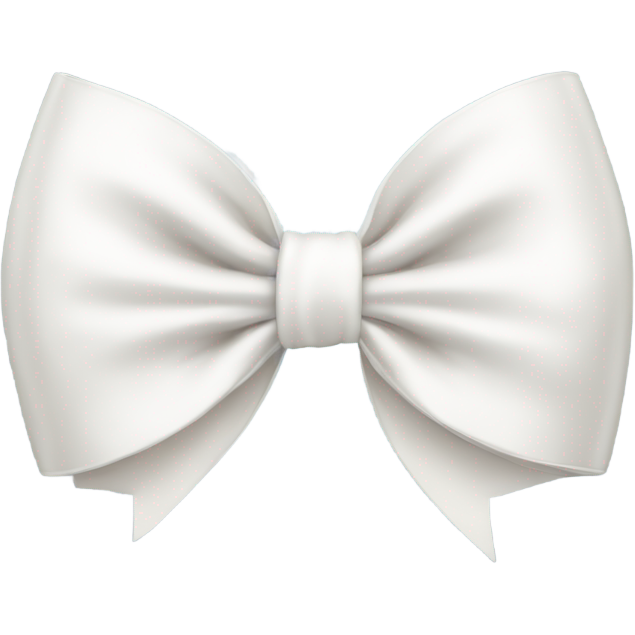 White bow