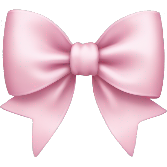 Light pink bow
