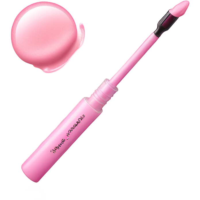 Light pink lipgloss