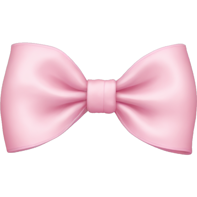 Baby pink bow