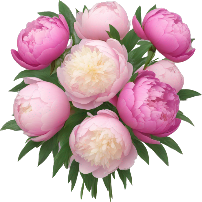Bouquet of peonies
