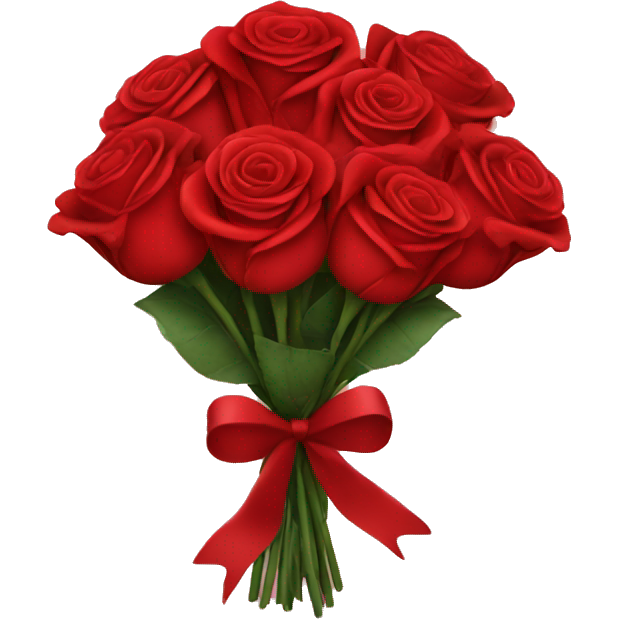 Bouquet of red roses