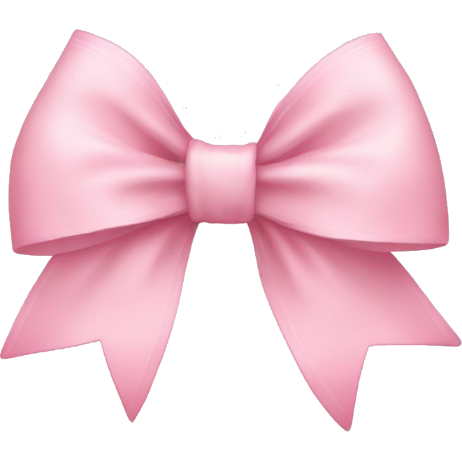 Light pink bow