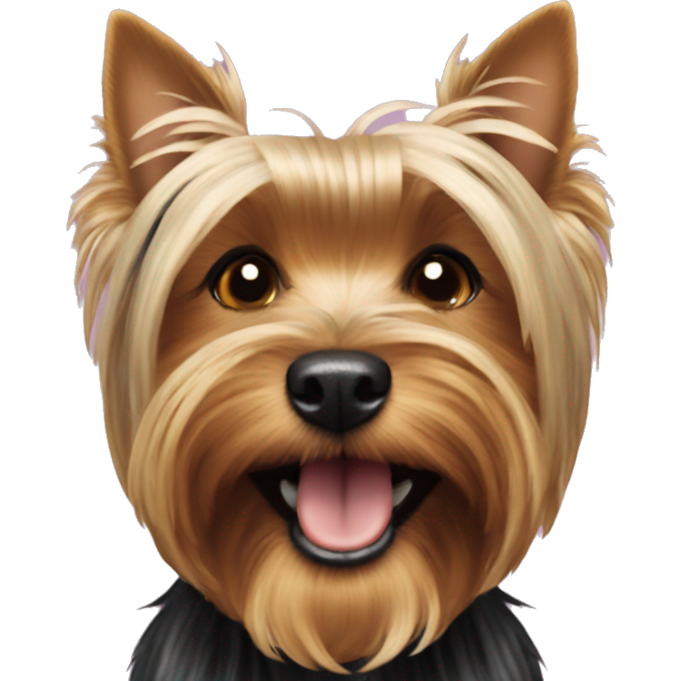 The Yorkshire Terrier Standard grins