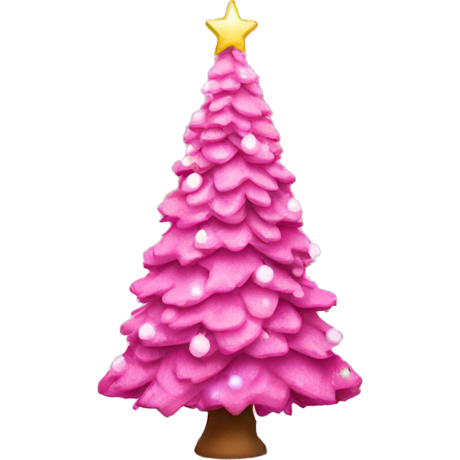 Pink Christmas tree