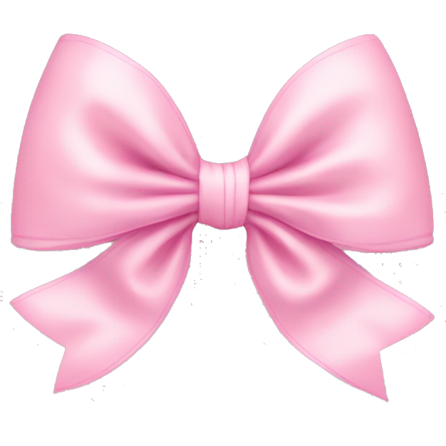 Baby pink coquette bow