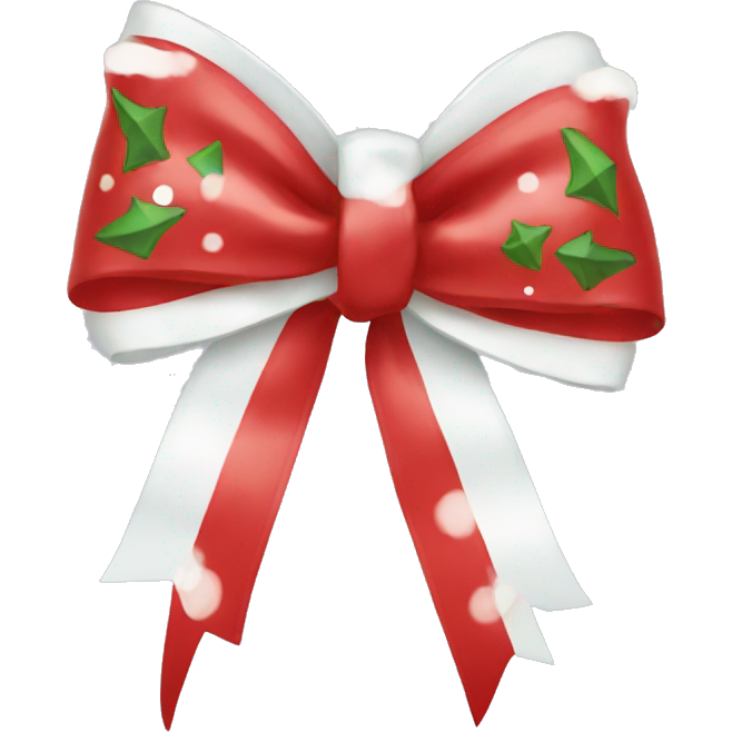 Preppy Christmas bow