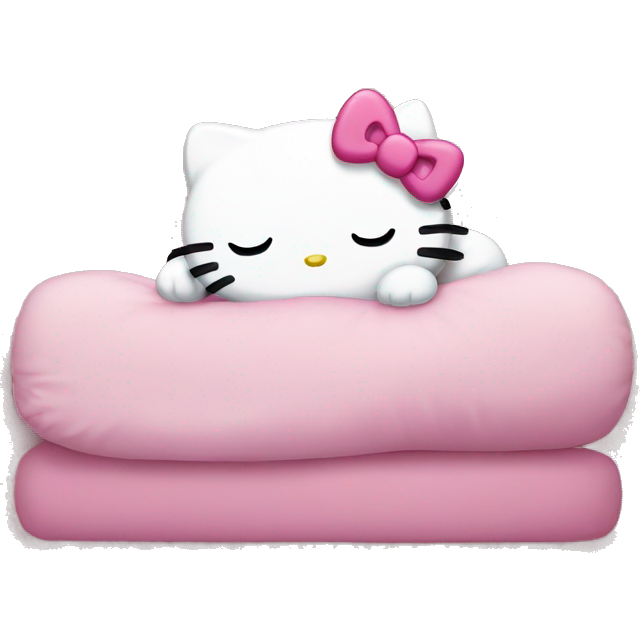 Hello kitty sleeping