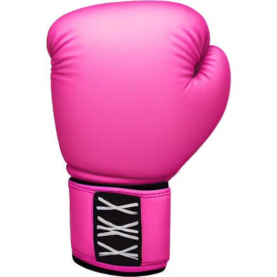 Pink boxing gloves