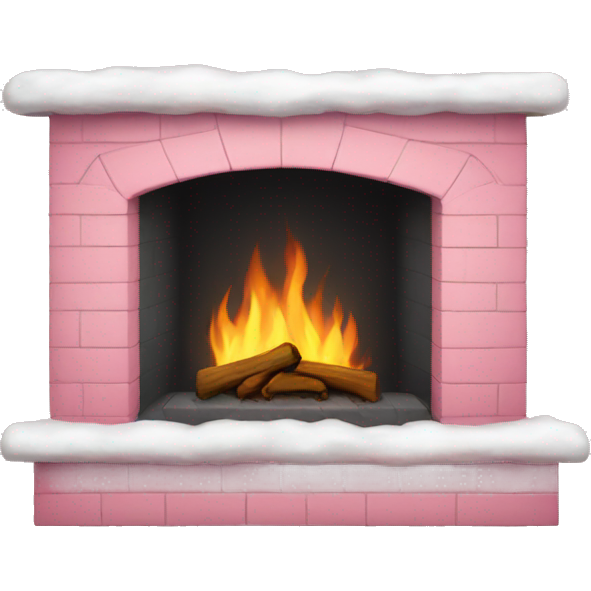 Winter Pink FirePlace