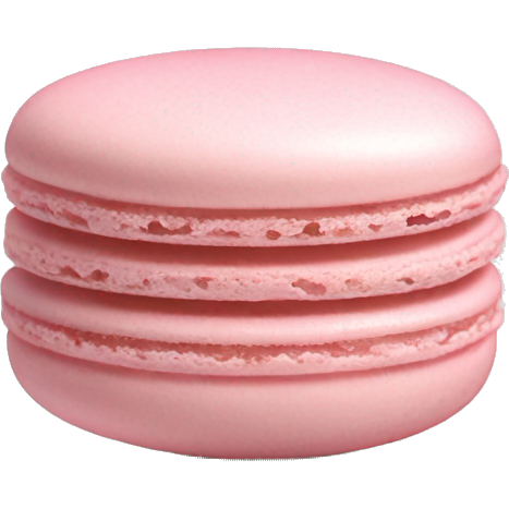 Pale pink macaron