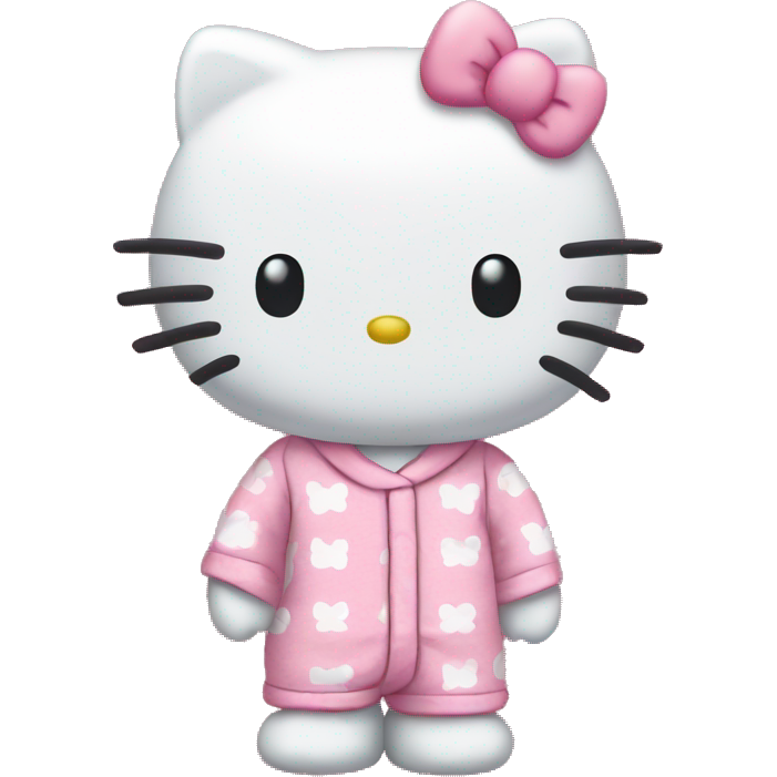 Hello Kitty en pyjama hello kitty