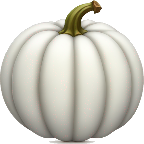 White pumpkin