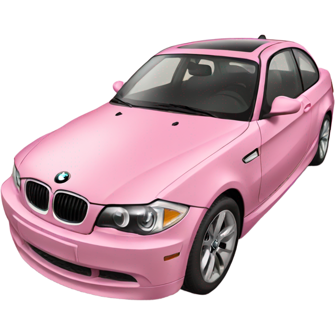 Pink bmw