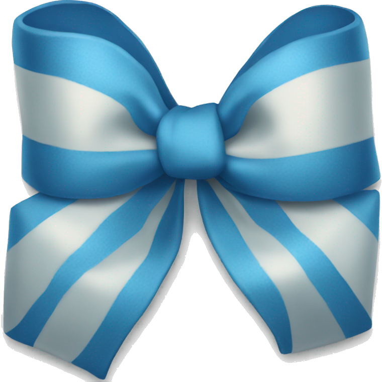 Blue bow