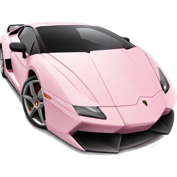 Light pink car Lamborghini