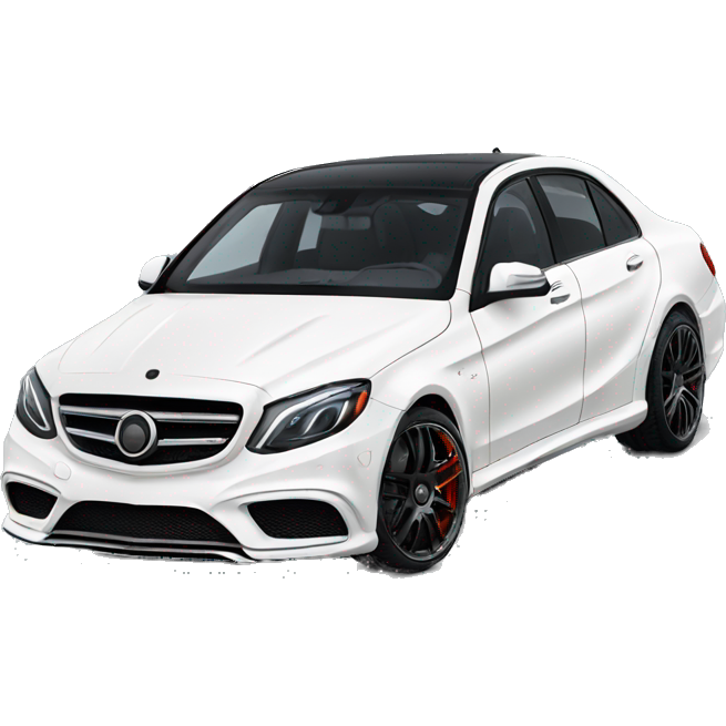 White car brabus