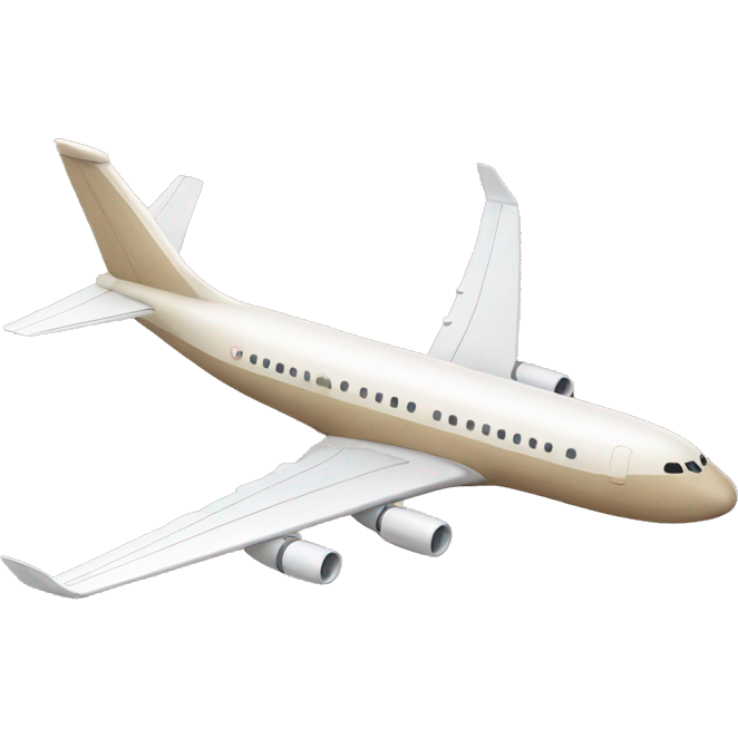 Beige airplane
