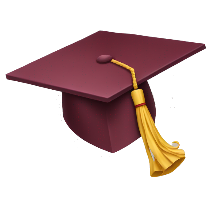 Granate graduation cap