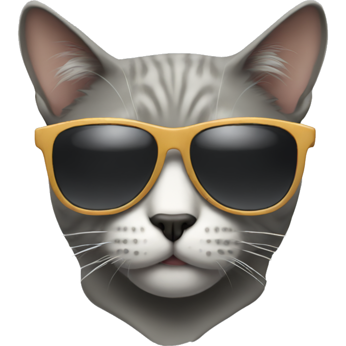 Cat with sunglasses