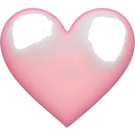 Light pink heart