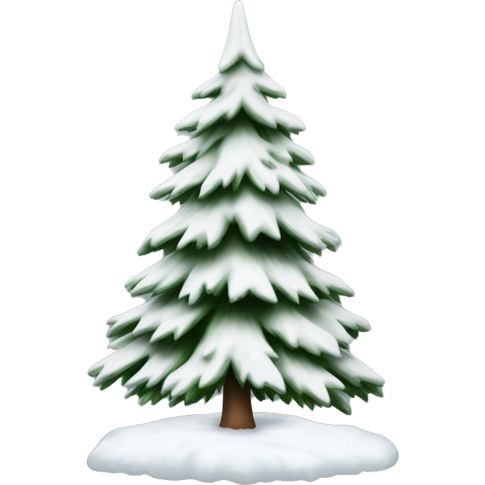 Actual white fir christmas tree isolated.