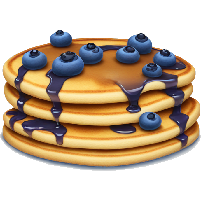 Blue berry pancakes