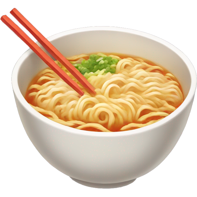 Hot bowl of ramen
