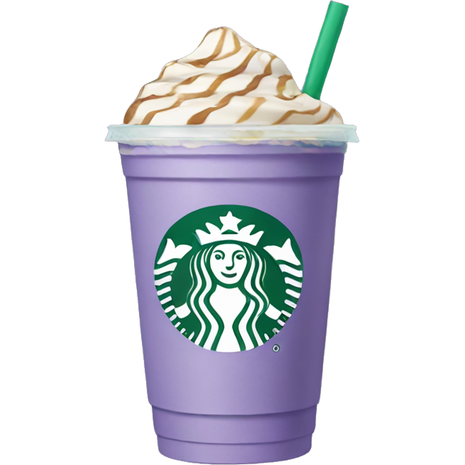 Lavender Starbucks iced coffee