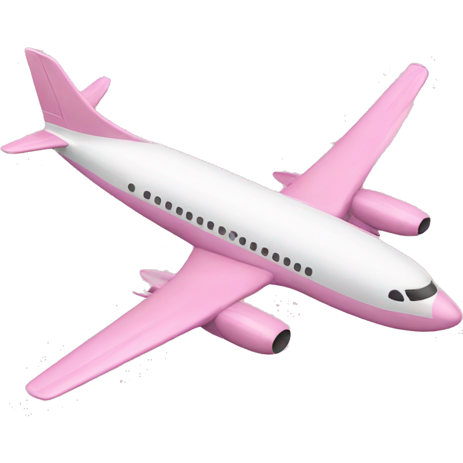 Baby pink plane