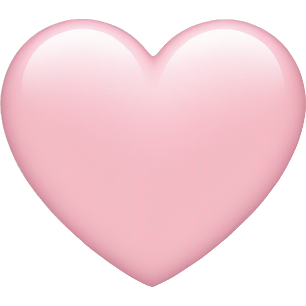 Light pink heart