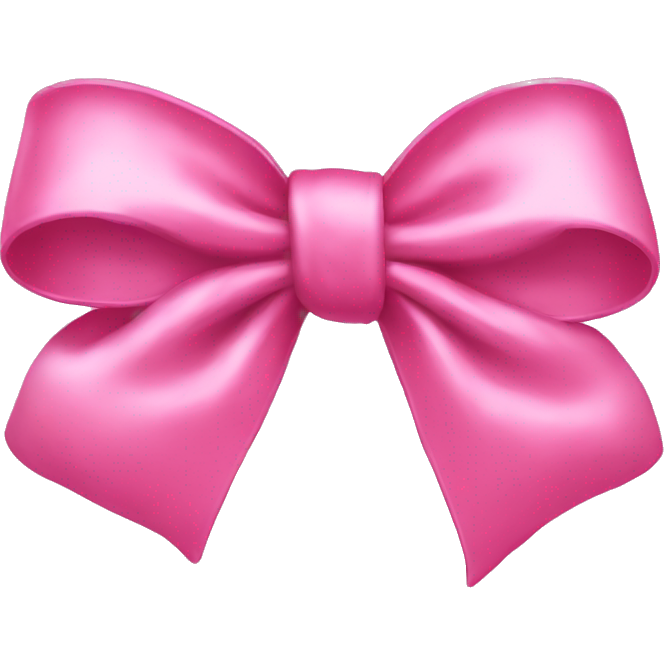 Pink bow