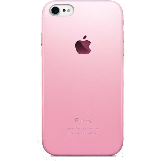 Pink iPhone