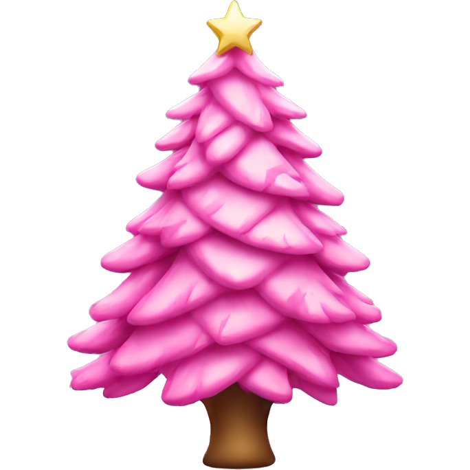 Pink Christmas tree