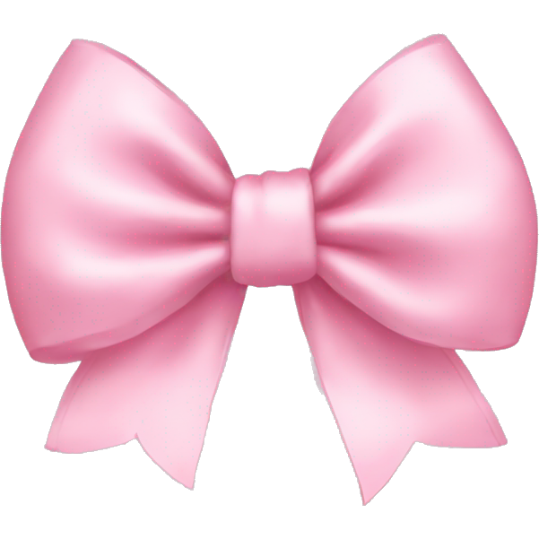 Baby pink bow