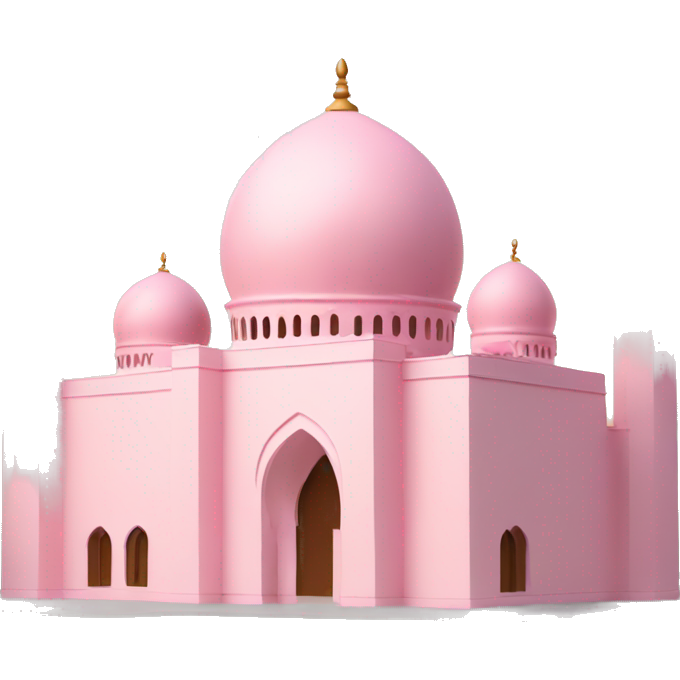 Light pink masjid