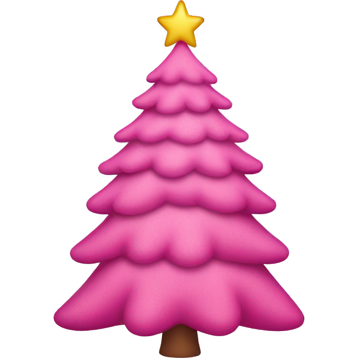 Pink Christmas tree