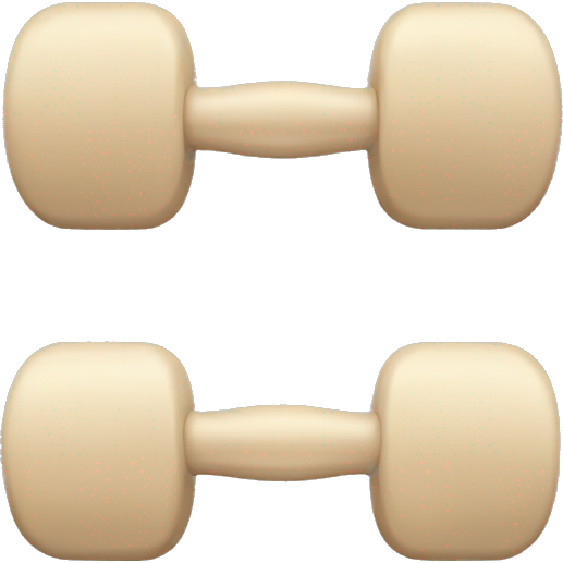 Beige weights
