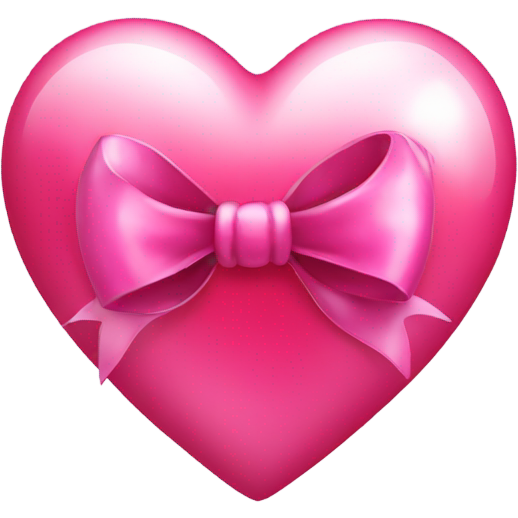 Shiny Heart with bow