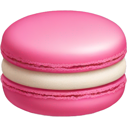 Pink macaroon