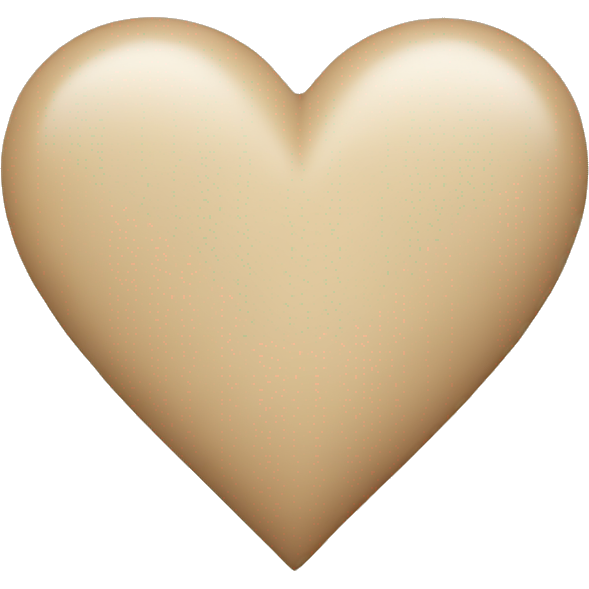 Beige Heart