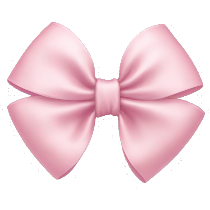 Light pink bow