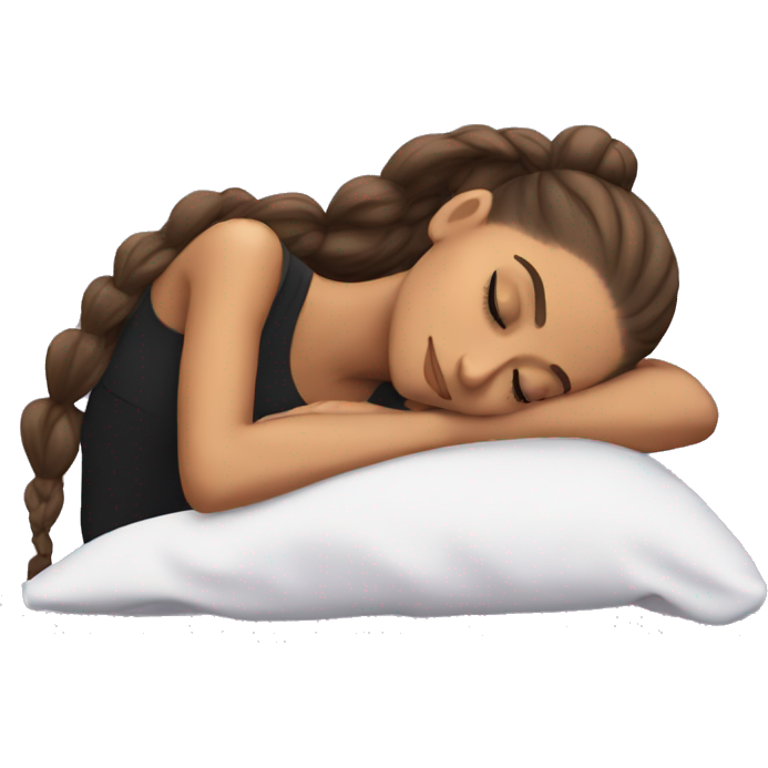 Ariana Grande sleeping