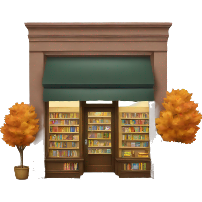 Bookstore in fall