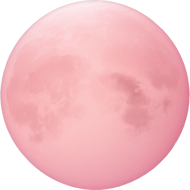 Light pink pink moon