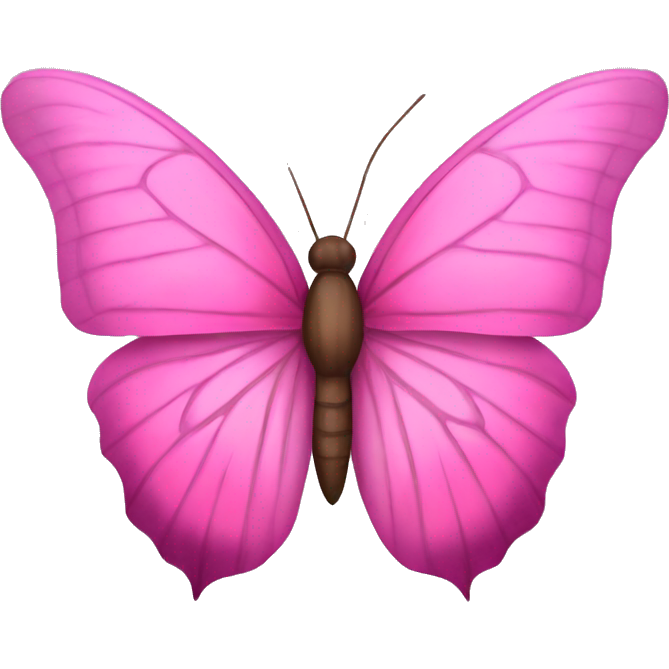 Mariposa rosa