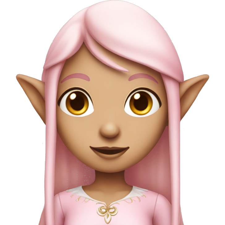 Light pink elf girl
