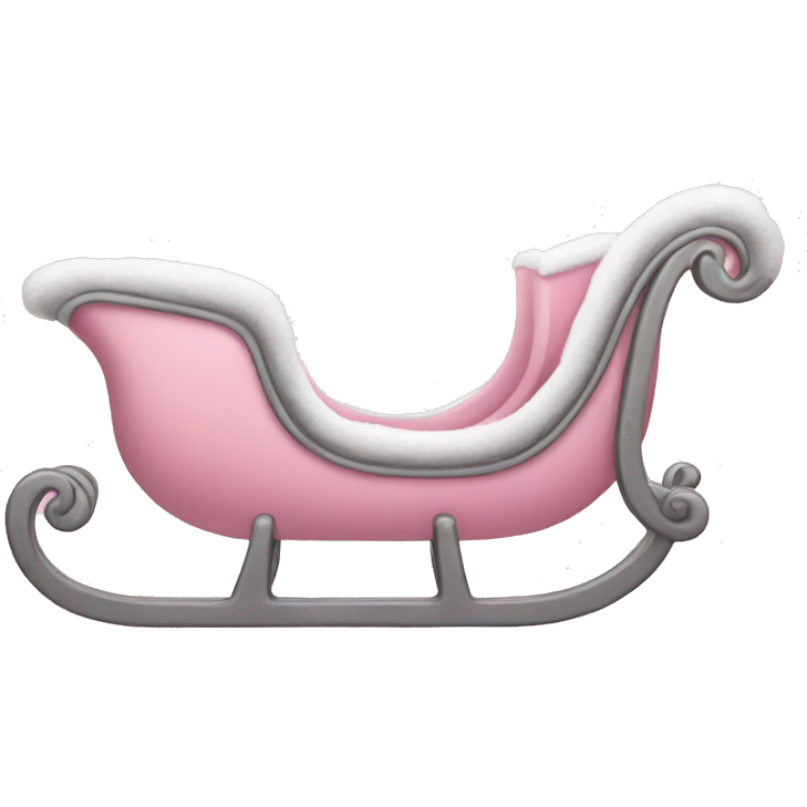 Light pink sleigh