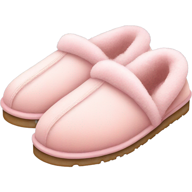 Light pink UGG slippers