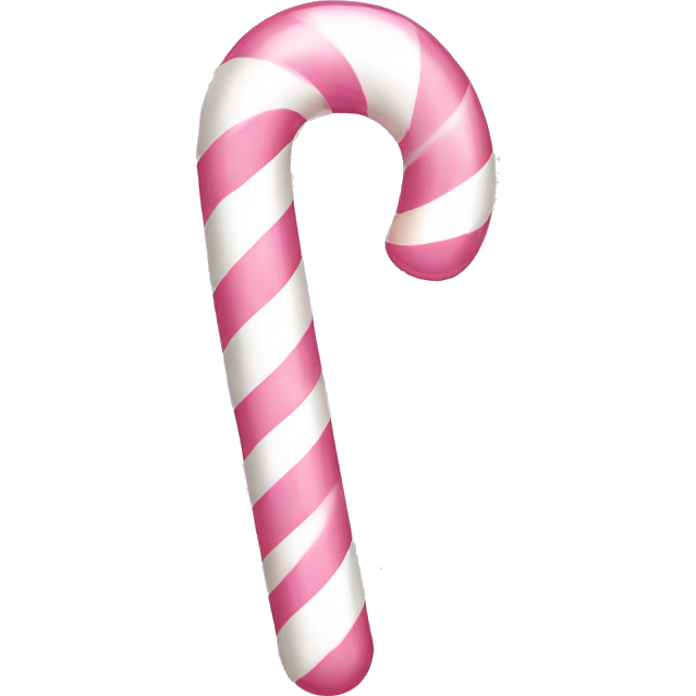 LightPink and white candy cane